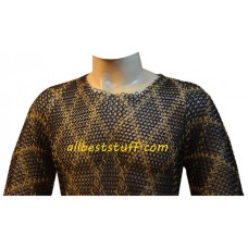 Designer Brass Butted Chain Mail Shirt Medium