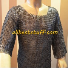 Mild Steel Flat Riveted with Flat Washer Chain Mail Shirt