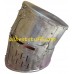 Strong 16 Gauge Medieval Crusader Helmet Raw Finish